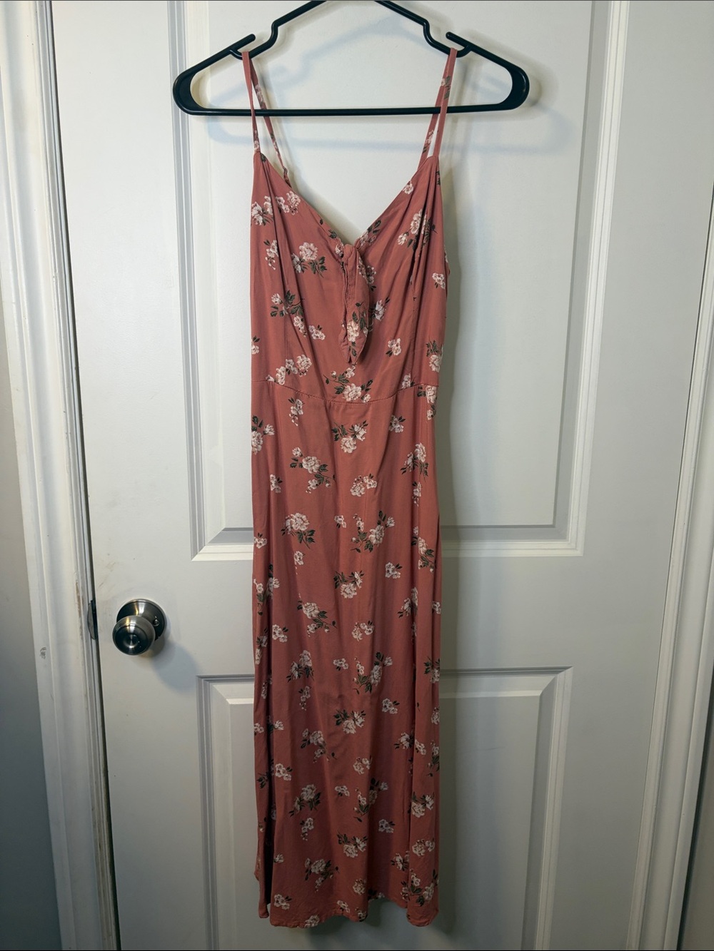 Hollister Rose Floral Maxi Slip Dress
